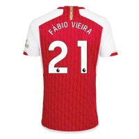 Arsenal Fabio Vieira #21 Replika Hemmatröja 2023-24 Kortärmad